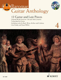 BAROQUE GUITAR ANTHOLOGY VOL. 4 GUITARE +CD