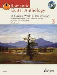 ROMANTIC GUITAR ANTHOLOGY VOL. 3 GUITARE +CD