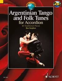 ARGENTINIAN TANGO AND FOLK TUNES FOR ACCORDION ACCORDEON +CD