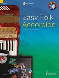 EASY FOLK ACCORDION ACCORDEON +CD