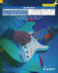 IMPROVISING BLUES GUITAR GUITARE +CD