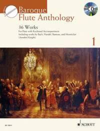 BAROQUE FLUTE ANTHOLOGY VOL. 1 FLUTE TRAVERSIERE +CD