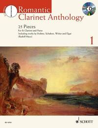 ROMANTIC CLARINET ANTHOLOGY VOL. 1 CLARINETTE +CD