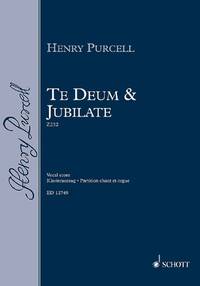 TE DEUM AND JUBILATE Z 232 CHANT