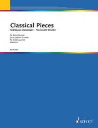 CLASSICAL PIECES FOR STRING QUARTET MUSIQUE D'ENSEMBLE-ENSEMBLE DE PARTITIONS