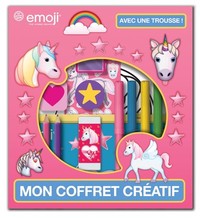 MON COFFRET CREATIF - EMOJI LICORNE LIC