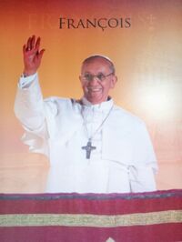 IMAGE DE NOTRE PAPE FRANCOIS (X25)