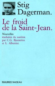 LE FROID DE LA SAINT JEAN -PREFACE ET NOTES BIBLIOGRAPHIQUES