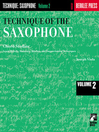 JOSEPH VIOLA : TECHNIQUE OF THE SAXOPHONE - VOLUME 2