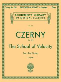 CARL CZERNY: THE SCHOOL OF VELOCITY OP.299 (COMPLETE) PIANO