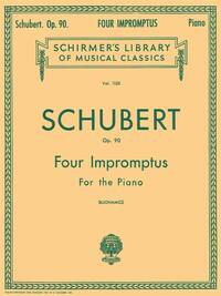FRANZ SCHUBERT: FOUR IMPROMPTUS FOR PIANO OP.90 PIANO
