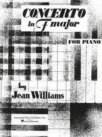 JEAN WILLIAMS: CONCERTO IN F PIANO