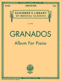 ENRIQUE GRANADOS: ALBUM FOR PIANO PIANO