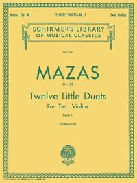 12 LITTLE DUETS, OP. 38 - BOOK 1