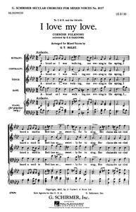 I LOVE MY LOVE  CORNISH FOLKSONG CHANT