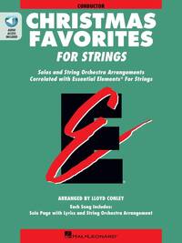 ESSENTIAL ELEMENTS CHRISTMAS FAVORITES FOR STRINGS ORCHESTRE +CD