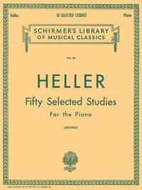 STEPHEN HELLER: FIFTY SELECTED STUDIES PIANO