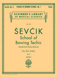 SCHOOL OF BOWING TECHNICS, OP. 2 - BOOK 1