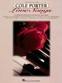 COLE PORTER LOVE SONGS PIANO, VOIX, GUITARE