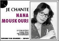 JE CHANTE MOUSKOURI --- PAROLES ET ACCORDS