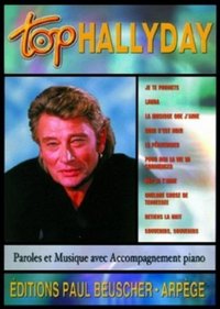 TOP HALLYDAY --- CHANT, GUITARE OU PIANO