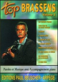 TOP BRASSENS VOL.1 --- CHANT, GUITARE OU PIANO