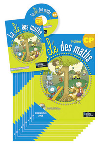 La clé des maths CP, Pack de 10 fichiers + cédérom CP