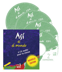 Asi es el mundo LV2 2de, Coffret CD classe