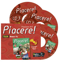 Piacere ! Niveau 4, Coffret 2 CD classe