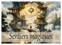 Sentiers magiques (Calendrier mural 2026 DIN A2 vertical), CALVENDO calendrier mensuel