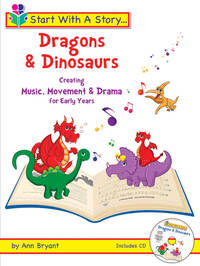 START WITH A STORY - DRAGONS & DINOSAURS +CD