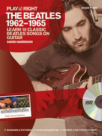 DAVID HARRISON: PLAY IT RIGHT - THE BEATLES 1962-1965 GUITARE+DVD
