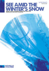 SEE AMID THE WINTER'S SNOW (SATB/PIANO) CHANT