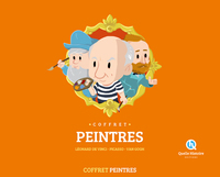 COL.COFFRET-PEINTRES 3EX+POSTER