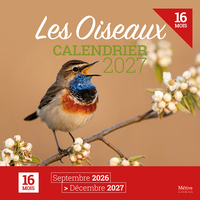 CALENDRIER DES OISEAUX 2027