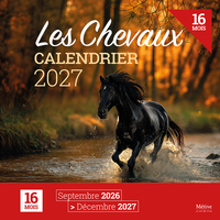 CALENDRIER DES CHEVAUX 2027