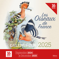 LES OISEAUX DE FRANCE - CALENDRIER 2025