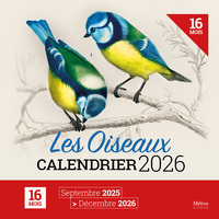 CALENDRIER DES OISEAUX 2026