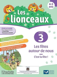 Les lionceaux Maternelle moyenne section en français Livre 3