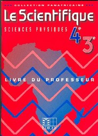 Sciences Physiques panafricaines - Guide du professeur 4èm/3èm