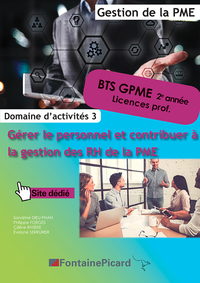 GERER LE PERSONNEL ET CONTRIBUER A LA GESTION DES RH DE LA PME BTS GPME