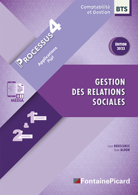 Processus 4 - Gestion des relations sociales - 1re et 2e années BTS CG