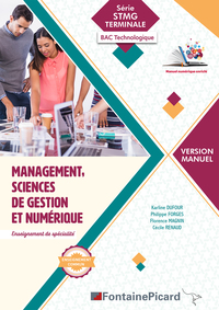 Management, Sciences de gestion et numérique Tle STMG, Livre de l'élève