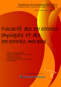 FISCALITE DES PERSONNES PHYSIQUES ET DES PERSONNES MORALES DUT GEA/LICENCE