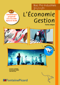 Economie Gestion Bac Pro Industriel, Pochette de l'élève