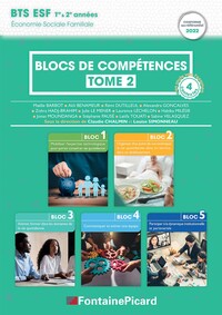 BLOCS DE COMPETENCES 1 A 5 - TOME 2 BTS ESF