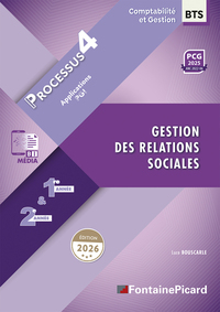 Processus 4 - Gestion des relations sociales - 1re et 2e années BTS CG