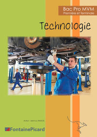 Technologie - Maintenance des véhicules automobiles 1re, Tle Bac Pro MV, Pochette de l'élève