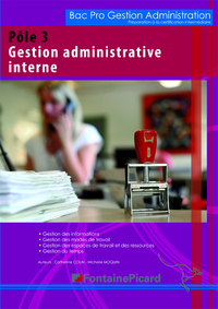 Gestion administrative interne - Pôle 3 2de, 1re Bac Pro GA, Pochette de l'élève