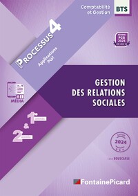 Processus 4 - Gestion des relations sociales - 1re et 2e années BTS CG